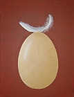 de la poule ou de l'oeuf? , par Ccile, de l'Atelier du Pommier, janvier 2005