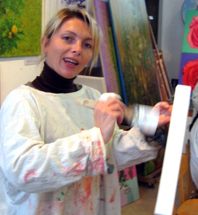 Prparer sa toile, c'est comme prparer sa table blanche pour les convives d'un repas sompteux...