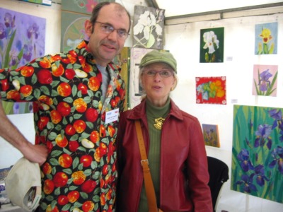 Franoise et le prof Pierre Marcel, mai 2006