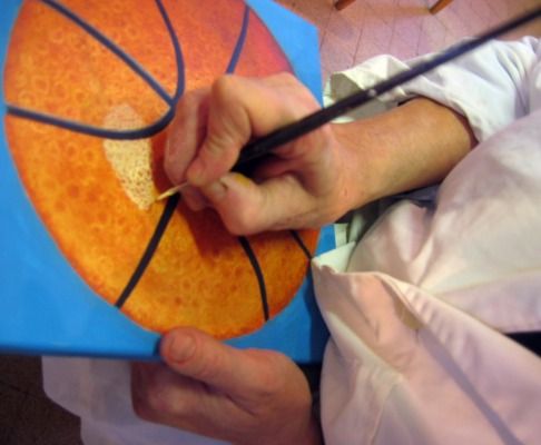 Marie-Claire; sportive jusqu'au bout des pinceaux