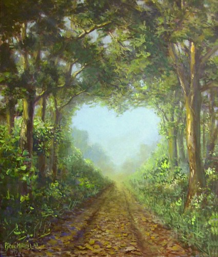 Sous Bois et Clairiere en coeur