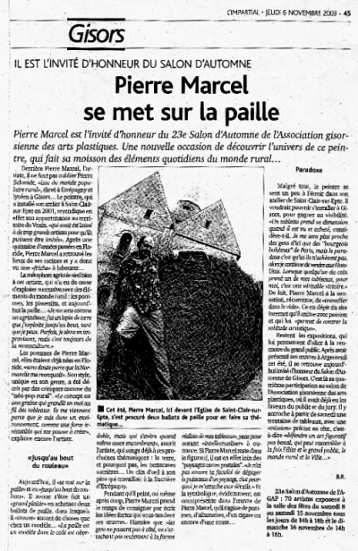 l'article de l'Impartial 